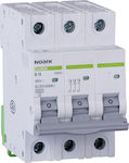 Noark 3-Poles Automatic Circuit Breaker 100149