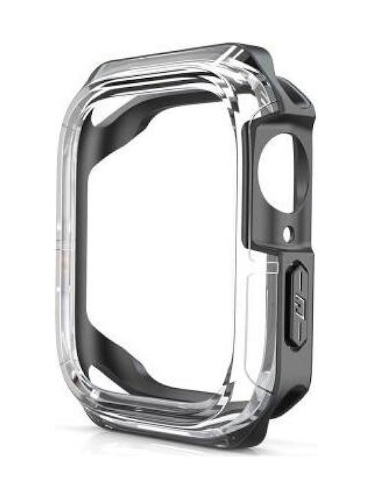 Devia Silicone Case Black Colour for Apple Watch 45mm