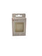 ObaStyle Plastic Case with Glass in Transparent color for Apple Watch 38mm