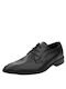 Fentini Men's Leather Dress Shoes Black