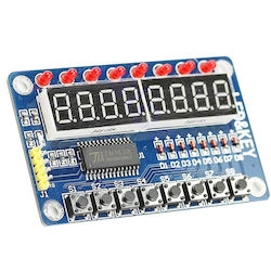 TM1638 button digital LED display module