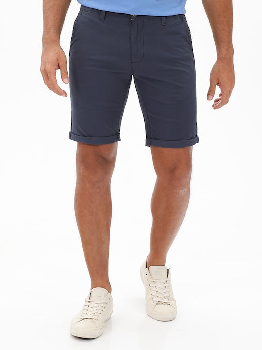 Battery Herrenshorts Chino Marineblau