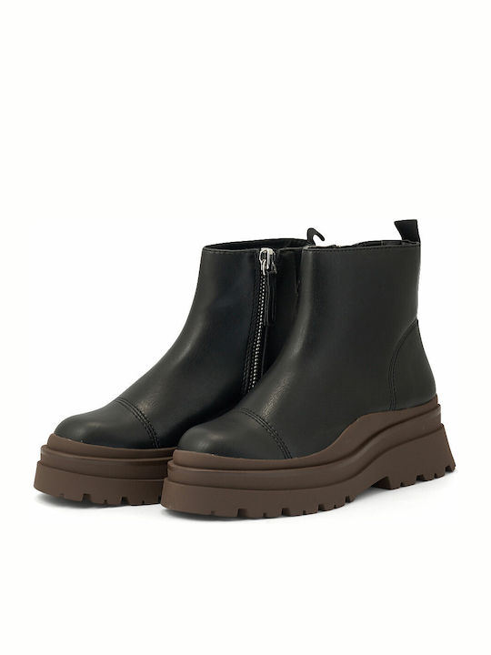 Damen Knöchelstiefel Schwarz 1331122