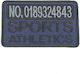Athletic Sewing Iron-On Patch 9x5.5cm