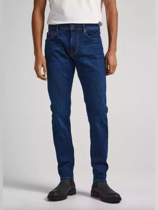 Pepe Jeans Stanley Ανδρικό Παντελόνι Τζιν σε Slim Εφαρμογή Blue