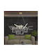 V-TAC Designer Ceiling Light White LED with Warm White Light 72x30x100cm
