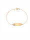 Triantos Kids Bracelet ID from Gold 9K