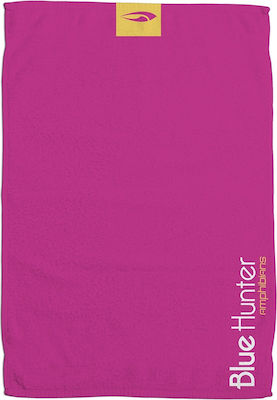 Blue Hunter Beach Towel Fuchsia 150x100cm.