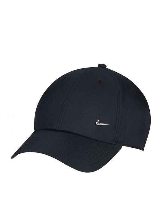 Nike Dri-Fit Club Metal Swoosh Jockey Black FB5372-010