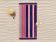 Daunex Beach Towel Multicolour 180x90cm