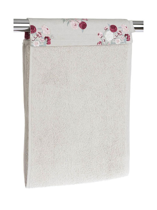 Sophie Allport Towel made of 100% Cotton in Ecru Color 29.4x45.5cm 1pcs