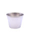 Serving Bowl Round Inox Silver with Diameter 6.5cm