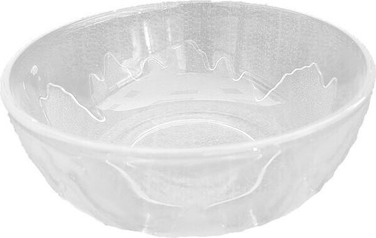 Cristar Ice Cream Serving Bowl Round Glass Transparent with Diameter 12.5cm