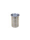 Metallic Napkin Holder Silver 7.2x7.2cm DISM0119