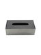 Bronze Art Metallic Tissue Holder Silver 25x13x8cm 57Z8-81