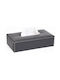 BagCity Θήκη για Χαρτομάντηλα Γκρι 23x11.5x5.5cm SLTIS13