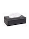 BagCity Θήκη για Χαρτομάντηλα Μαύρη 22.5x11.5x7cm XLTIS01