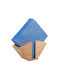 Relaxdays Wooden Napkin Holder Brown 10021557