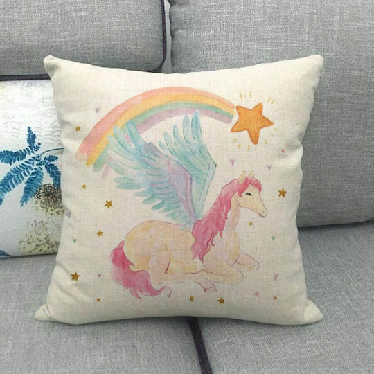Etoile Pernă Decorativă Pentru Copii Ecru 45x45 cm
