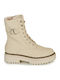 Stiefeletten Damen Beige