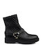 Sagiakos Women's Biker Boots Black