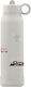 Citron Kids Water Bottle Thermos Stainless Steel with Straw Non Spill Gray 350ml