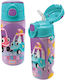 Little Tikes Kinderflasche Blau Rostfreier Stahl mit Strohhalm Lila 500ml