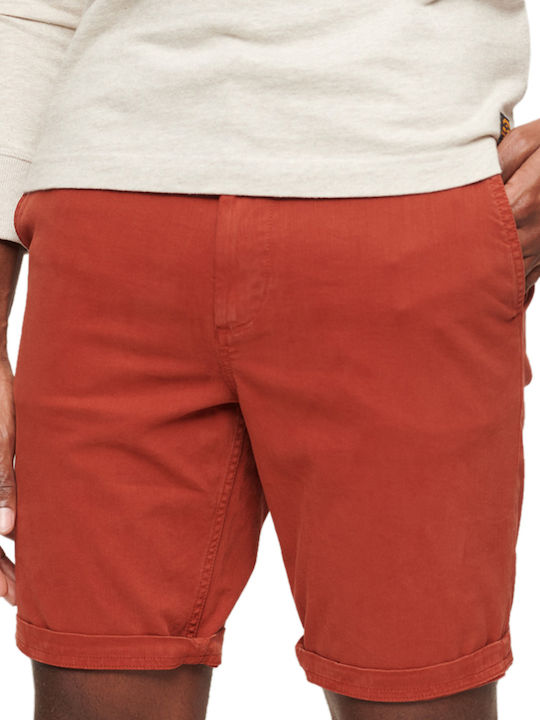 Superdry VINTAGE OFFICER Men's Shorts Chino Brown