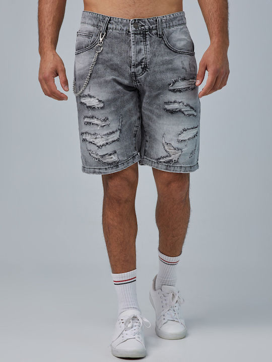 Aristoteli Bitsiani Herrenshorts Jeans Gray