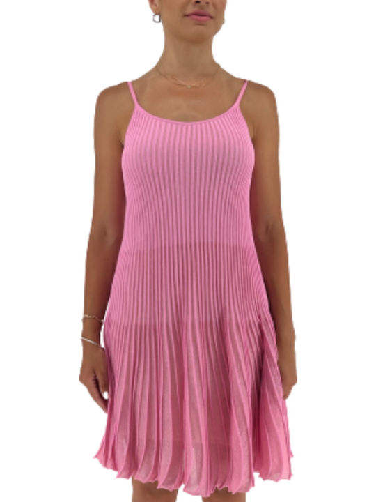 Summer Mini Dress Pink