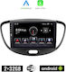Kirosiwa 2013 Ηχοσύστημα Αυτοκινήτου για Hyundai i10 / 2008 (Bluetooth/USB/WiFi/GPS/Apple-Carplay/Android-Auto) με Οθόνη Αφής 9"