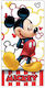 Kids Beach Towel Mickey 140x70cm