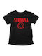 Softworld T-shirt Nirvana Logo σε Κόκκινο χρώμα