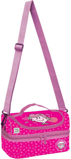 CHartini Poli Mrs. Hug School Shoulder Lunch Bag Fuchsia 19 x 15 x 25cm