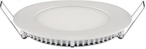 Horoz Electric Rund Vertieft LED Panel 9W mit Warmes Weiß Licht 2700K