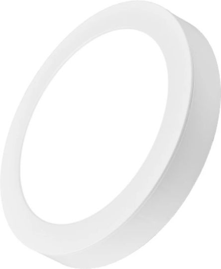 Braytron Rundes Außen-LED-Panel 12W mit Natürliches Weiß Licht 4000K 17,2cm