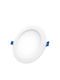 Wellmax Round Recessed LED Panel 18W with Cool White Light 6500K 22.5cm