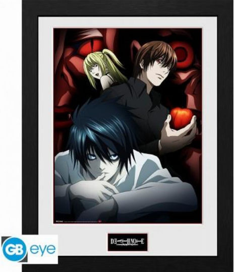 GB eye Death Note - Light L și Misa 41x41 cm GB eye Death Note - Light L și Misa 41x41 cm