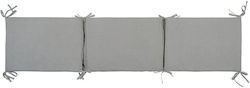Bimbidreams Bettumrandungen Klassisch Innerhalb Gray 38x210cm