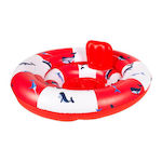 Swim Essentials Βρεφικό Σωσίβιο Swimtrainer με Διάμετρο 69εκ. για 6 έως 12 Μηνών Κόκκινο