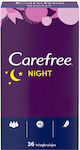 CareFree Night Σερβιέτες Νυκτός 36τμχ