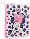 Disney Mouse Κασετίνα Γεμάτη Ροζ
