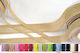 Kappa Decor Burlap Ribbon Yellow 12mm 9m 1pcs