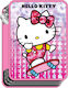 Gim Hello Kitty Pencil Case Full with 2 Compartments Pink