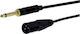 GBC GBC XLR Cable Male 6.3mm Male Black 5m