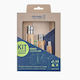 Opinel Nomad Cooking Kit Cuțit De Buzunar Bej