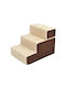 Pawhut Ladder Fabric Toy Dog 54εκ. Brown 1pcs
