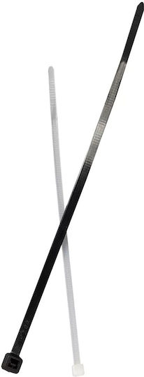 fischer Δεματικά Καλωδίων Πλαστικά 350mmx4.8mm σε Μαύρο χρώμα (100τμχ) (69368)