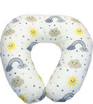 Bunny Bebe Nursing Pillow Chelle with Clouds