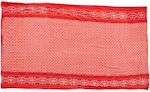 Verde Beach Towel Red 200x60cm